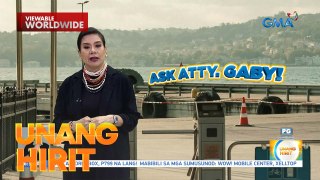 #AskAttyGaby-- Tumaob na Bangka | Unang Hirit