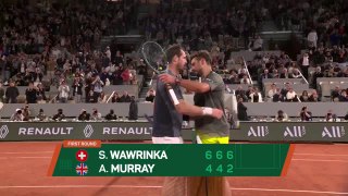 Murray's possible French Open swansong ended by Wawrinka