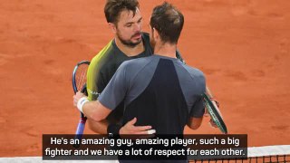 Wawrinka has 'a lot of emotions' after beating Murray at French Open