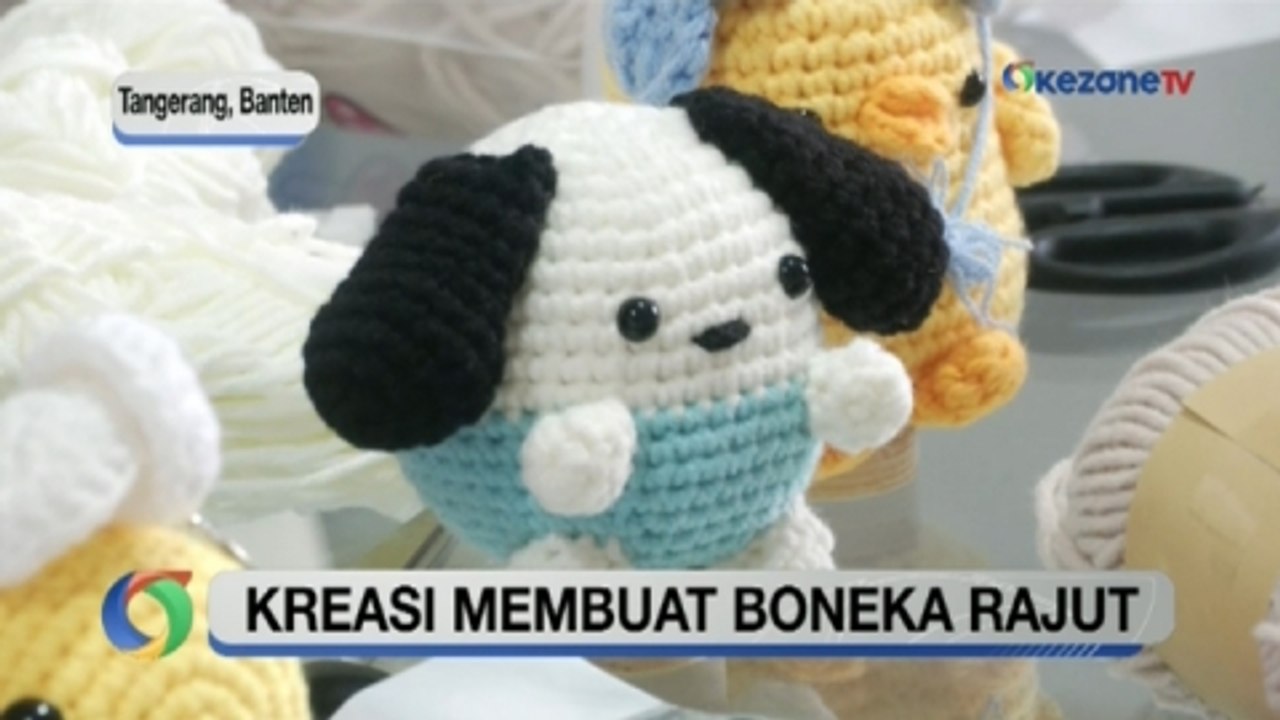 Kreasi Membuat Boneka Rajut, Terlihat Muda tapi...