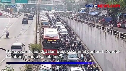 Potret Sejumlah Jalan Arteri di Jakarta Kembali Macet Pasca Libur Panjang Waisak