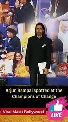 Arjun Rampal spotted at the Champions of Change Maharashtra