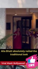 Alia Bhatt absolutely nailed the traditional look