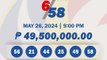 Lotto Draw Results, May 26, 2024 | Ultra Lotto 6/58, Super Lotto 6/49, 3D, 2D