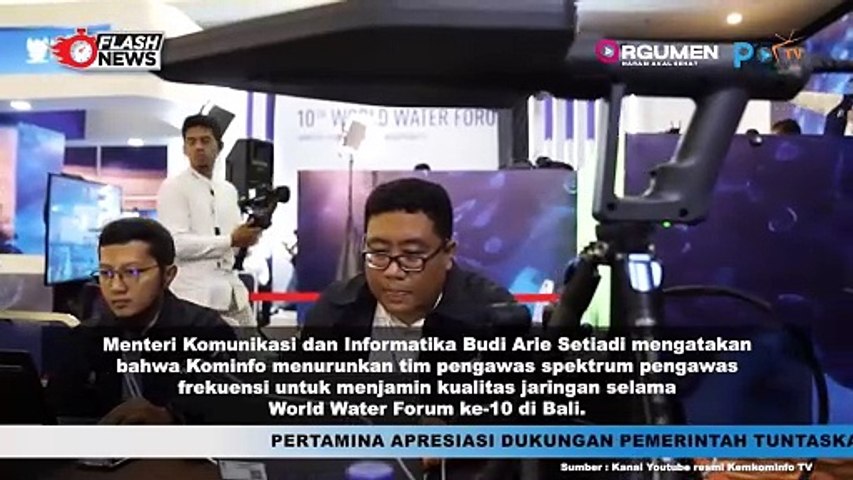 Kominfo Jaga Kelancaran Jaringan di WWF Bali 2024 dengan Tim Pengawas Frekuensi