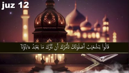 الجزء إثنا عشر || الجزء ١٢ || الجزء وَمَا مِن دَآبَّةٍۢ || para 12 ||sopara 12 || juz 12
