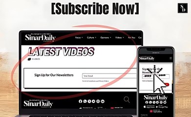 Subscribe to Sinar Daily’s Newsletter now!