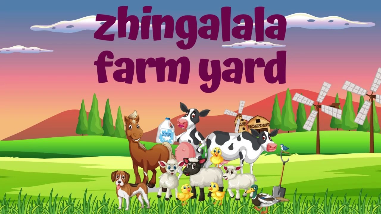 Discover Farm Animals with Zhingalala Fun plus Learning for Preschoolers