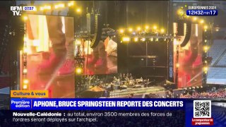 Bruce Springsteen a été contraint de reporter son concert à Marseille samedi, sa seule date en France