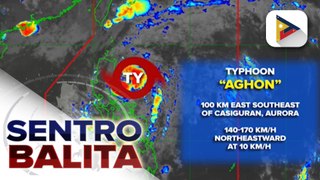 Typhoon Aghon, napanatili ang lakas habang papalayo sa lupa ayon sa PAGASA; record-high na 55°C heat index, naitala sa Guiuan, Eastern Samar
