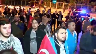 İstanbul'da ABD ve İsrail'e protesto