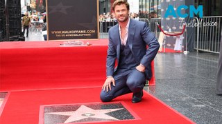 Chris Hemsworth honoured with star on Hollywood Walk of Fame