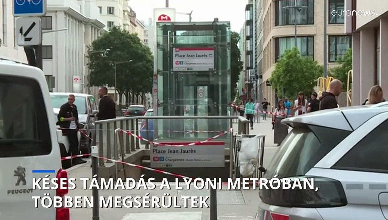 Több embert megsebesített egy késes támadó Lyonban