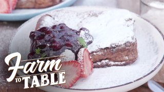 Start your day right with Chef JR Royol’s Chocolate French Toast! | Farm To Table