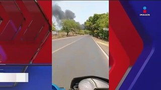 Se registran bloqueos y quema de vehículos en Buenavista, Michoacán