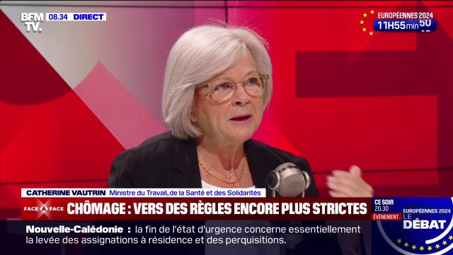 Réforme de l'assurance chômage: Aujourd'hui nous avons près de 400.000 emplois qui ne trouvent pas preneurs affirme Catherine Vautrin