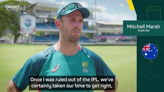 Marsh returns to batting, hoping to bowl 'soon' ahead of T20 World Cup opener