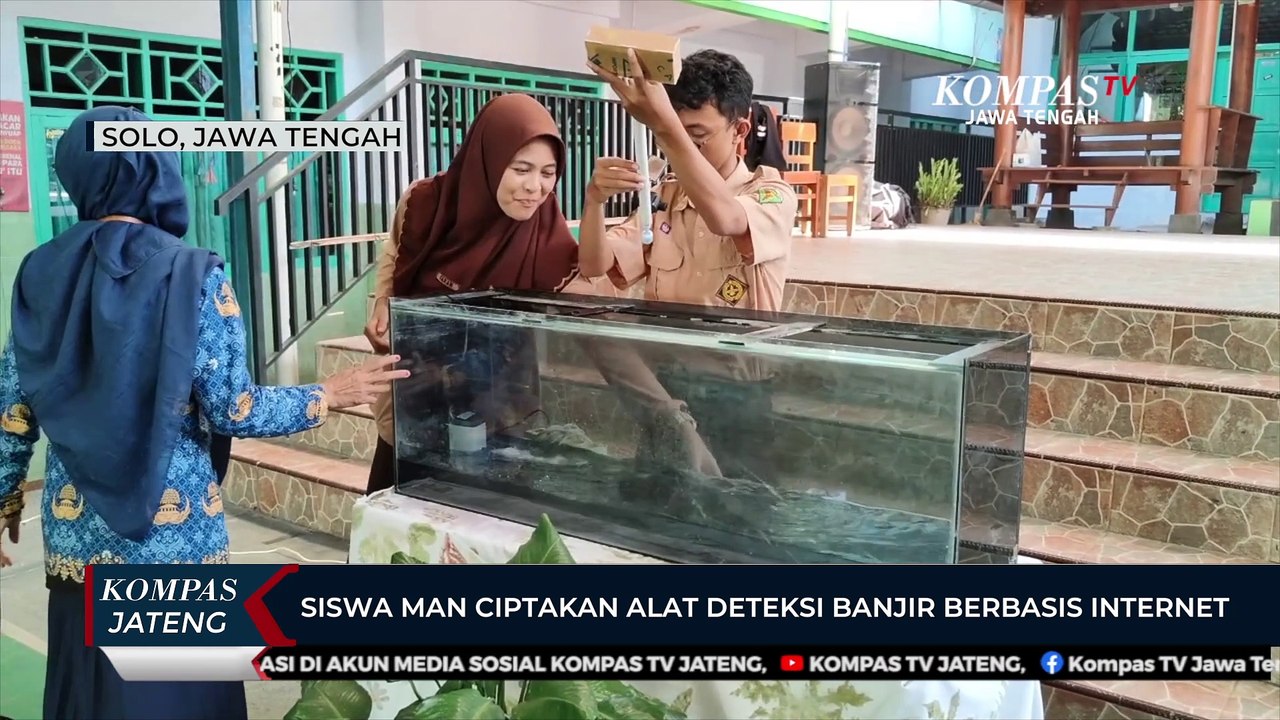 Siswa MAN Ciptakan Alat Deteksi Banjir Berbasis Internet
