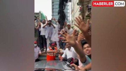 Bangladeş'te Burak Özçivit izdihamı! Birbirini ezdiler