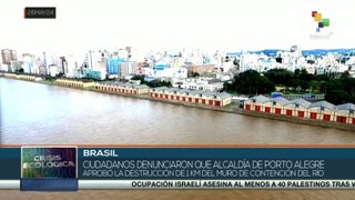 ¡Alerta Roja! Continúan inundaciones en Río Grande del Sur en Brasil