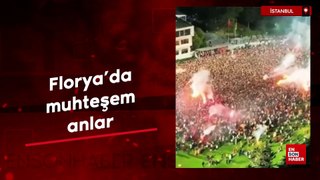 Şampiyon Galatasaray, Florya'da taraftarıyla buluştu