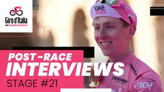 Giro d'Italia 2024 | Stage 21: post-race interview