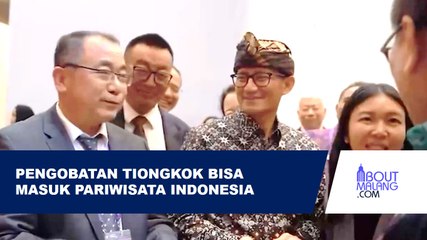 MENPAREKRAF UNDANG INVESTOR PENGOBATAN TRADISIONAL TIONGKOK, HARAP INVESTASI DI PARIWISATA KESEHATAN