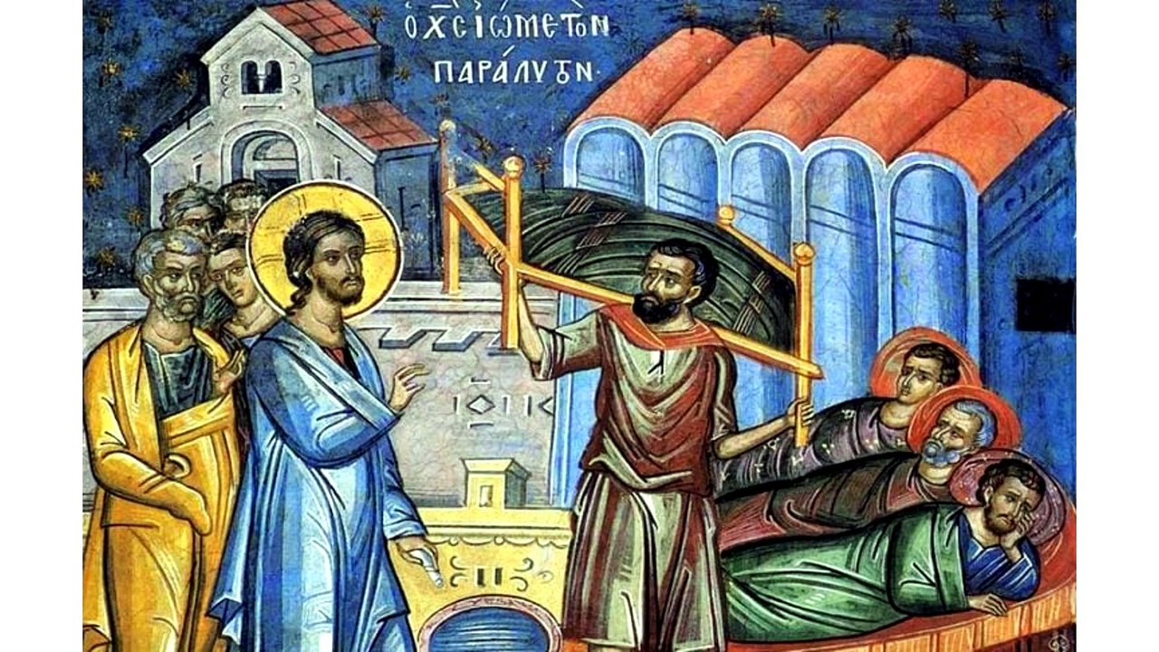 Κυριακή Παραλύτου. Άνθρωπον ουκ έχω !! Αρχιμ Επιφάνιος Χατζηγιάγκου!