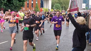 Greater Manchester Run start line 2024