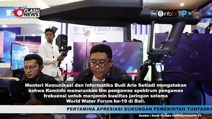KOMINFO SIAPKAN TIM PENGAWAS SPEKTRUM FREKUENSI SELAM GELARAN WWF KE-IO DI BALI
