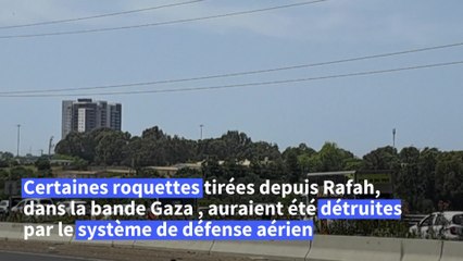 La branche armée du Hamas dit avoir visé Tel-Aviv avec un "important barrage de roquettes"