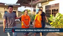 Modus Hunting Korban, Dua Pencuri Motor Dibekuk Polisi!