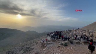 Nemrut Dağı'na ziyaretçi akını