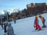 Eliot au cours de ski -2ème jour