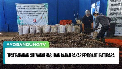 TPST Babakan Siliwangi Hasilkan Bahan Bakar Pengganti Batubara