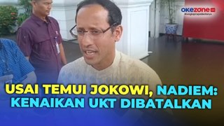 Usai Bertemu Jokowi, Nadiem Tegaskan Kenaikan UKT Tahun Ini Dibatalkan