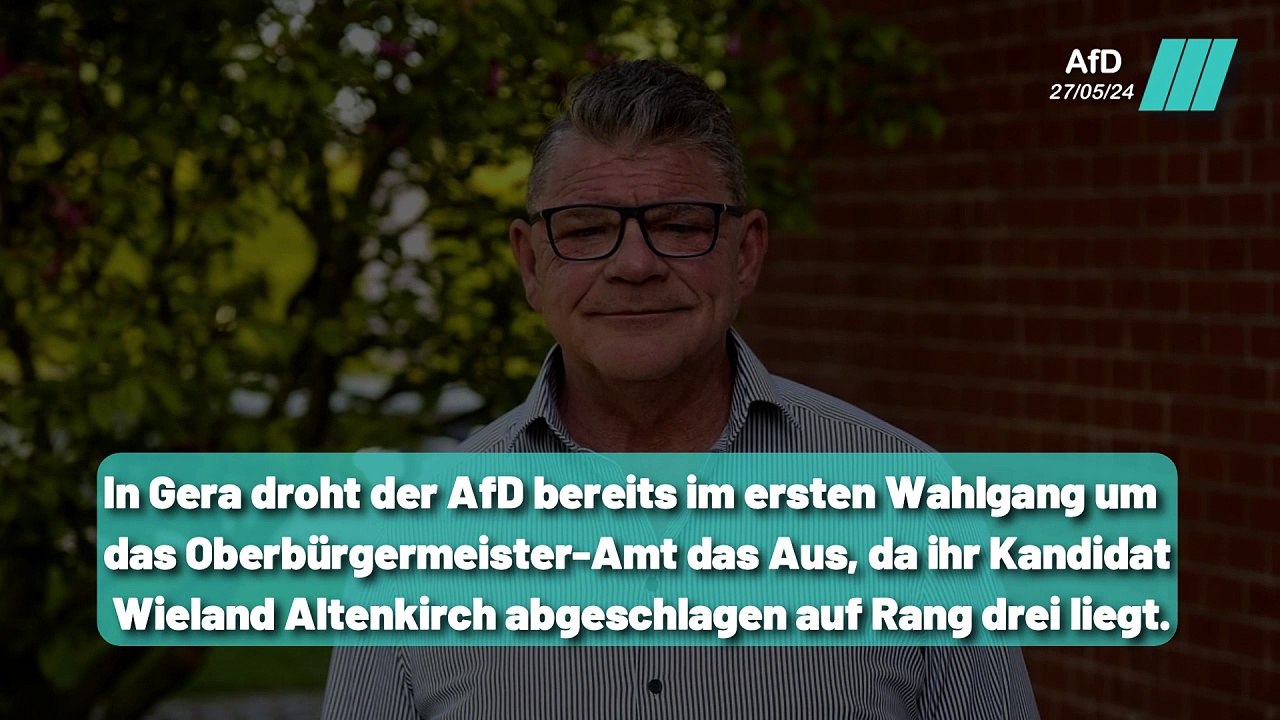Warum die AfD Kandidaten in der Stichwahl scheitern könnten