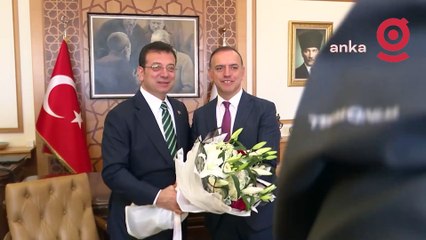 Ekrem İmamoğlu’ndan Sancaktepe Belediye Başkanı Yeğin’e tebrik ziyareti