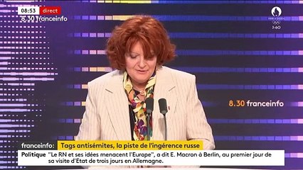 Tags de "mains rouges" sur le Mémorial de la Shoah à Paris: Une information judiciaire a été ouverte vendredi, annonce la procureure de la République - VIDEO