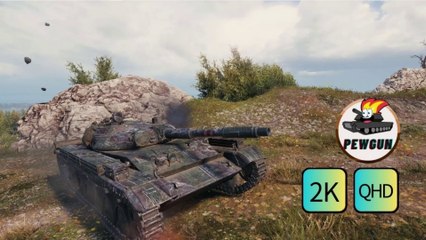 T-100 LT 速度之光！ | 4 kills 4k dmg 13k assistance dmg | world of tanks |  @pewgun77 ​