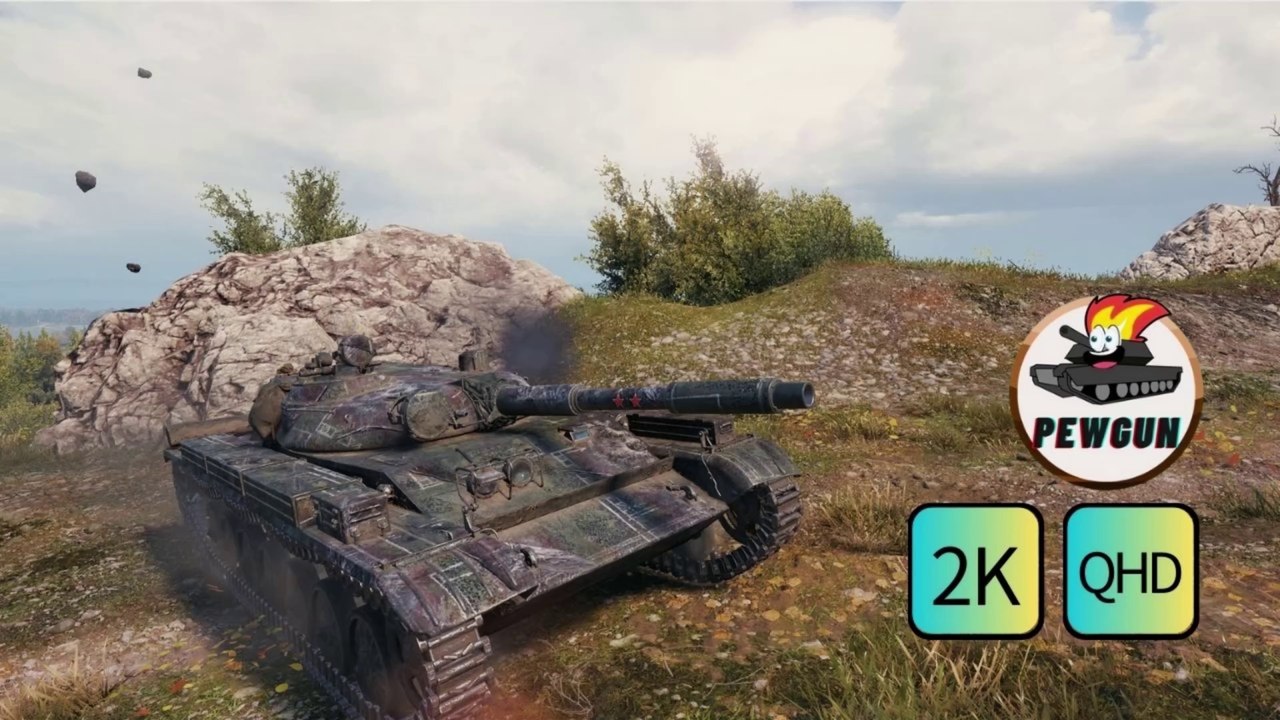 T-100 LT 速度之光！ | 4 kills 4k dmg 13k assistance dmg | world of tanks |  @pewgun77 ​