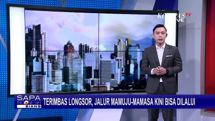 Terimbas Longsor, Jalur Mamuju-Mamasa Akhirnya Kini Bisa Dilalui