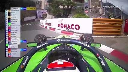 Evans et Jaguar à la parade, Mortara dans le mur : les temps forts de Monaco
