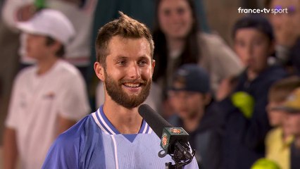1er tour - Corentin Moutet : Je suis fier de nous