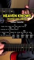 Heaven Knows guitar chords by Orange and Lemons