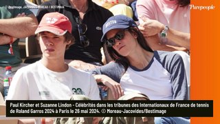 PHOTOS Roland Garros : Karin Viard brûlante de passion pour son mari dans les tribunes avec plusieurs 