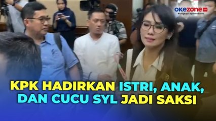 Penampakan Keluarga Syahrul Yasin Limpo saat Jadi Saksi Sidang Korupsi di Tipikor