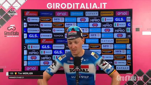 Cycling - Giro d'Italia 2024 - Tim Merlier : It feels a bit strange...