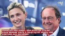 François Hollande : son scooter utilisé pour rendre visite à Julie Gayet vendu une fortune aux enchères