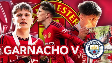 Alejandro Garnacho v Manchester City | Final | Emirates FA Cup 2023-24